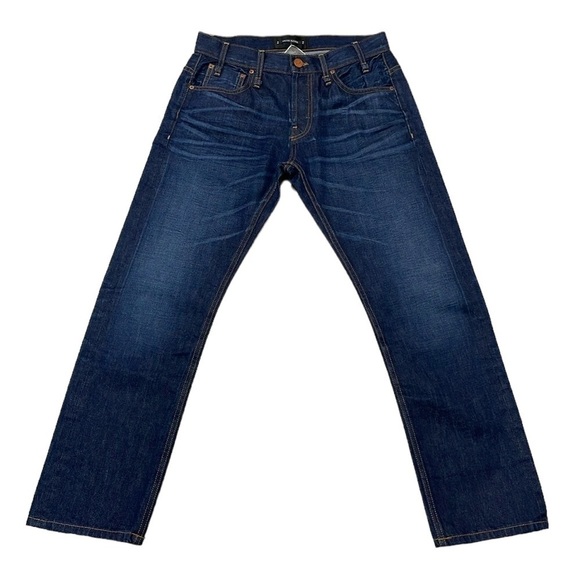 Calvin Rucker Jeans Women's 26 Blue NWT Love Me Boyfriend Buttons Faded Denim - Picture 1 of 11